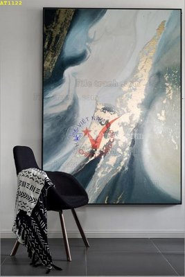 Download file gốc File tranh hiện đại Sơn Dầu AT1122 (in lụa) nghệ thuật