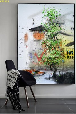 File gốc File tranh hiện đại Sơn Dầu AT1151 (dành cho quảng cáo)