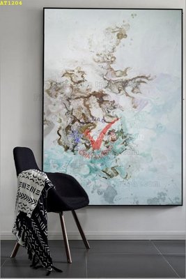 File PSD File tranh hiện đại Sơn Dầu AT1204 (gốc) cho designer