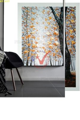 File in trần File tranh hiện đại Sơn Dầu AT1217 (bản gốc) phong cảnh