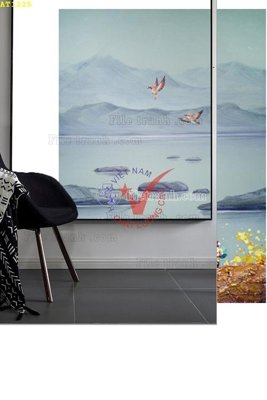 Tải file File tranh hiện đại Sơn Dầu AT1225 (ảnh gốc) in tranh kính