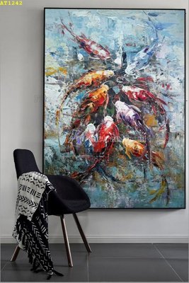 File gốc File tranh hiện đại Sơn Dầu AT1242 (PNG) nền trong suốt