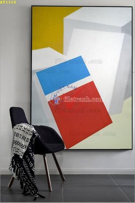 File gốc File tranh hiện đại Sơn Dầu AT1318 (ảnh chi tiết) để in ấn