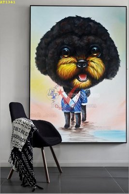 Tải file File tranh hiện đại Sơn Dầu AT1341 (ảnh gốc) file AI/EPS