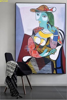 Tải file File tranh hiện đại Sơn Dầu AT1345 (gốc) làm file thiết kế