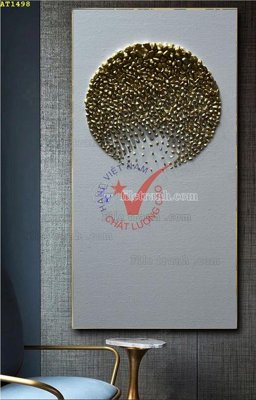 File in ấn File tranh hiện đại Sơn Dầu AT1498 chuyên nghiệp