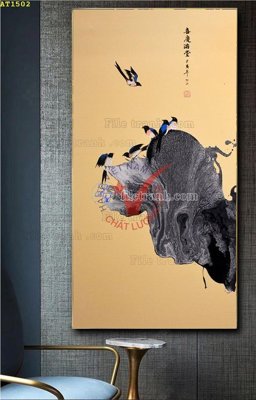 Mua file tranh gốc File tranh hiện đại Sơn Dầu AT1502 tại Filetranh.com