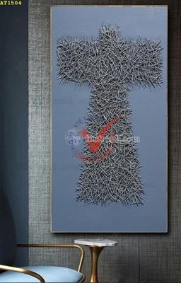 Download file ảnh gốc File tranh hiện đại Sơn Dầu AT1504 để in ấn