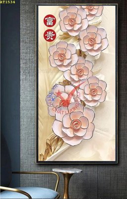 Cung cấp file tranh gốc File tranh hiện đại Sơn Dầu AT1534 độc quyền