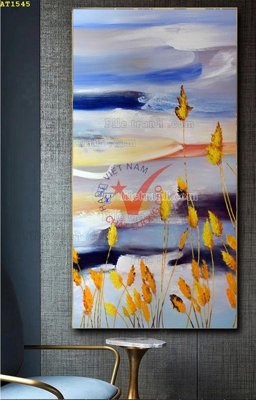 File tranh ảnh gốc File tranh hiện đại Sơn Dầu AT1545 dùng cho in khổ lớn