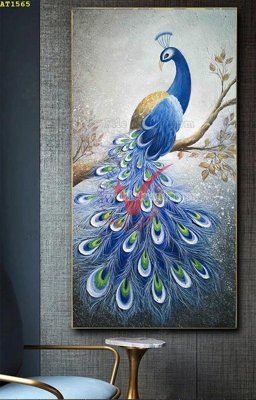 File tranh File tranh hiện đại Sơn Dầu AT1565 (ảnh gốc) in trần xuyên sáng