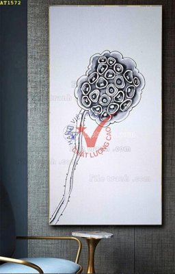 File in mica File tranh hiện đại Sơn Dầu AT1572 (bản gốc) siêu trong