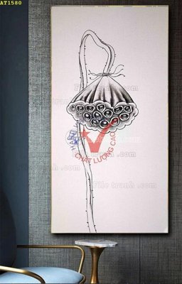 Download file ảnh gốc File tranh hiện đại Sơn Dầu AT1580 để in ấn