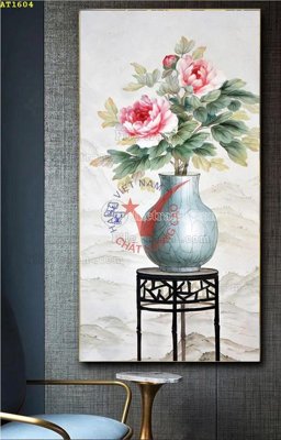 File gốc File tranh hiện đại Sơn Dầu AT1604 (PNG) không nền chất lượng