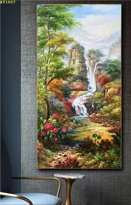 File tranh File tranh hiện đại Sơn Dầu AT1607 (ảnh gốc) độ nét vượt trội