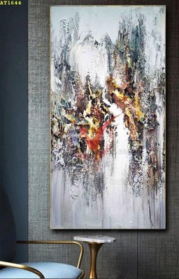 File tranh in tráng gương File tranh hiện đại Sơn Dầu AT1644 (siêu nét)