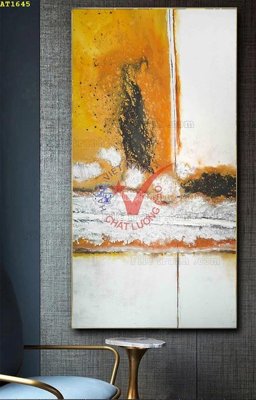 File gốc File tranh hiện đại Sơn Dầu AT1645 (in ấn) màu sắc trung thực