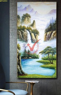 Download file tranh File tranh hiện đại Sơn Dầu AT1653 (file gốc PSD)