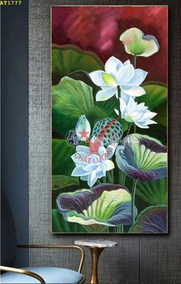 Tệp tin gốc File tranh hiện đại Sơn Dầu AT1777 (dùng cho in) File tranh hiện đại Sơn Dầu AT1777