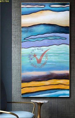 File gốc File tranh hiện đại Sơn Dầu AT1786 (cho in UV) siêu nét