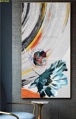 File gốc File tranh hiện đại Sơn Dầu AT1846 (in ấn) không giới hạn