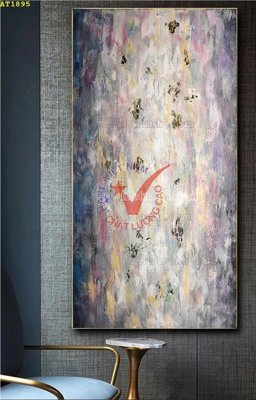 File in ấn cao cấp File tranh hiện đại Sơn Dầu AT1895 (file gốc)