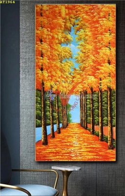 File tranh File tranh hiện đại Sơn Dầu AT1964 (gốc) chủ đề trẻ em