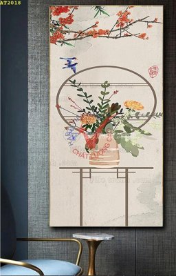 File tranh File tranh hiện đại Sơn Dầu AT2018 (ảnh gốc) không bị mờ