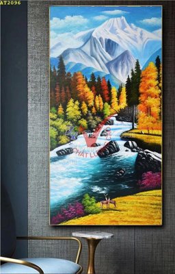 File tranh File tranh hiện đại Sơn Dầu AT2096 (ảnh gốc) độc quyền