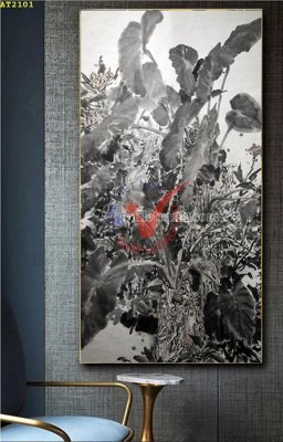 File tranh File tranh hiện đại Sơn Dầu AT2101 (bản gốc) in lụa 3D