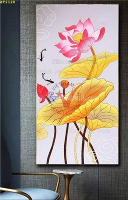 Download file File tranh hiện đại Sơn Dầu AT2128 (chất lượng in ấn)