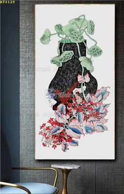 File tranh File tranh hiện đại Sơn Dầu AT2129 (ảnh gốc) sắc nét hoàn hảo