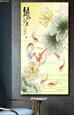 File tranh File tranh hiện đại Sơn Dầu AT2142 (bản gốc) treo phòng ăn