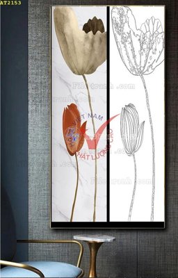 File gốc File tranh hiện đại Sơn Dầu AT2153 (cho in ấn) từ kho Filetranh