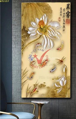 File in lụa File tranh hiện đại Sơn Dầu AT2157 (chất lượng cao) File tranh hiện đại Sơn Dầu AT2157