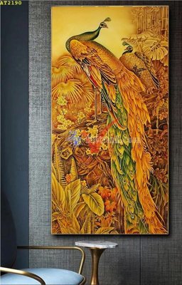 File gốc File tranh hiện đại Sơn Dầu AT2190 (ảnh chi tiết) để in lụa