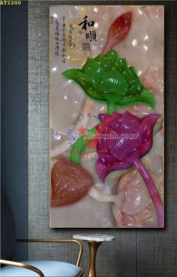 Ảnh gốc file in lụa File tranh hiện đại Sơn Dầu AT2200 chi tiết