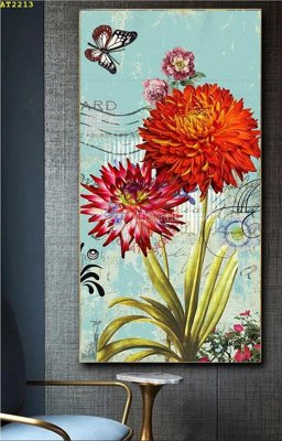 Cung cấp file tranh gốc File tranh hiện đại Sơn Dầu AT2213 độc quyền