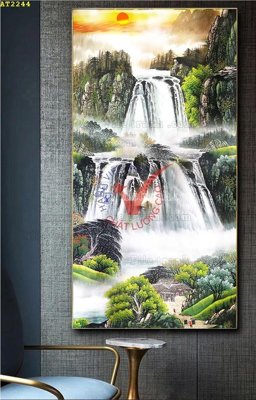 File gốc File tranh hiện đại Sơn Dầu AT2244 (chuẩn màu) cho in offset