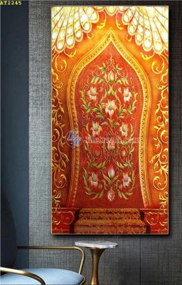 File gốc File tranh hiện đại Sơn Dầu AT2245 (in ấn) màu sắc trung thực