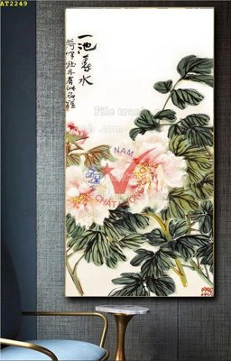 File gốc File tranh hiện đại Sơn Dầu AT2249 (ảnh chi tiết) để in lụa