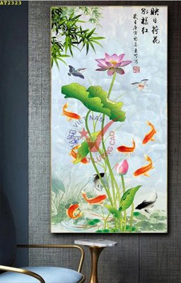 File tranh File tranh hiện đại Sơn Dầu AT2323 (ảnh gốc) in trần xuyên sáng