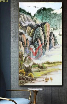 File tranh File tranh hiện đại Sơn Dầu AT2348 (bản gốc) treo phòng ăn
