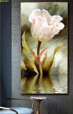 File tranh quảng cáo File tranh hiện đại Sơn Dầu AT2367 (download file gốc)