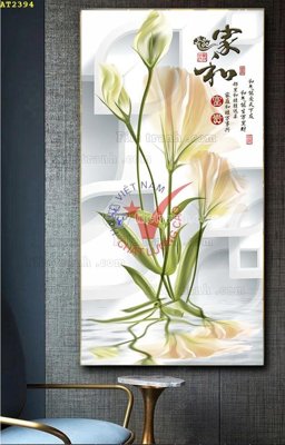 File tranh File tranh hiện đại Sơn Dầu AT2394 (gốc) chủ đề tĩnh vật