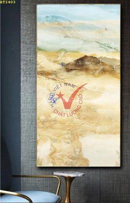 File in trần File tranh hiện đại Sơn Dầu AT2403 (bản gốc) đại dương