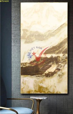 File gốc File tranh hiện đại Sơn Dầu AT2420 (in lụa) chi tiết cao