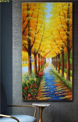 File in ấn chuyên nghiệp File tranh hiện đại Sơn Dầu AT2476 (file gốc)