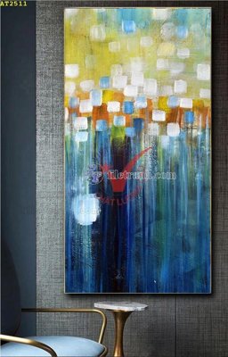 File gốc File tranh hiện đại Sơn Dầu AT2511 (cho in ấn) độc quyền