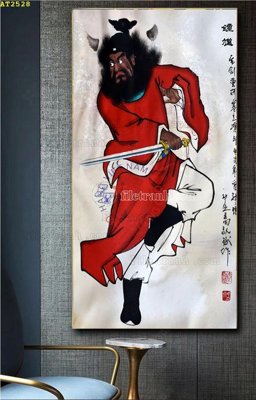 File tranh File tranh hiện đại Sơn Dầu AT2528 (ảnh gốc) không bị mờ